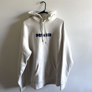 White Premier hoodie